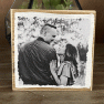 4X4 BLACK AND WHITE PHOTO BLOCK